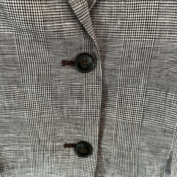 ANINE BING
Quinn plaid linen blazer size XS NWT - Picture 8 of 11